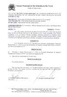 Ata da 01ª Reunião Extraordinária da Comissão Parlamentar de Inquérito