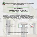 AVISO DE AUDIÊNCIA PÚBLICA