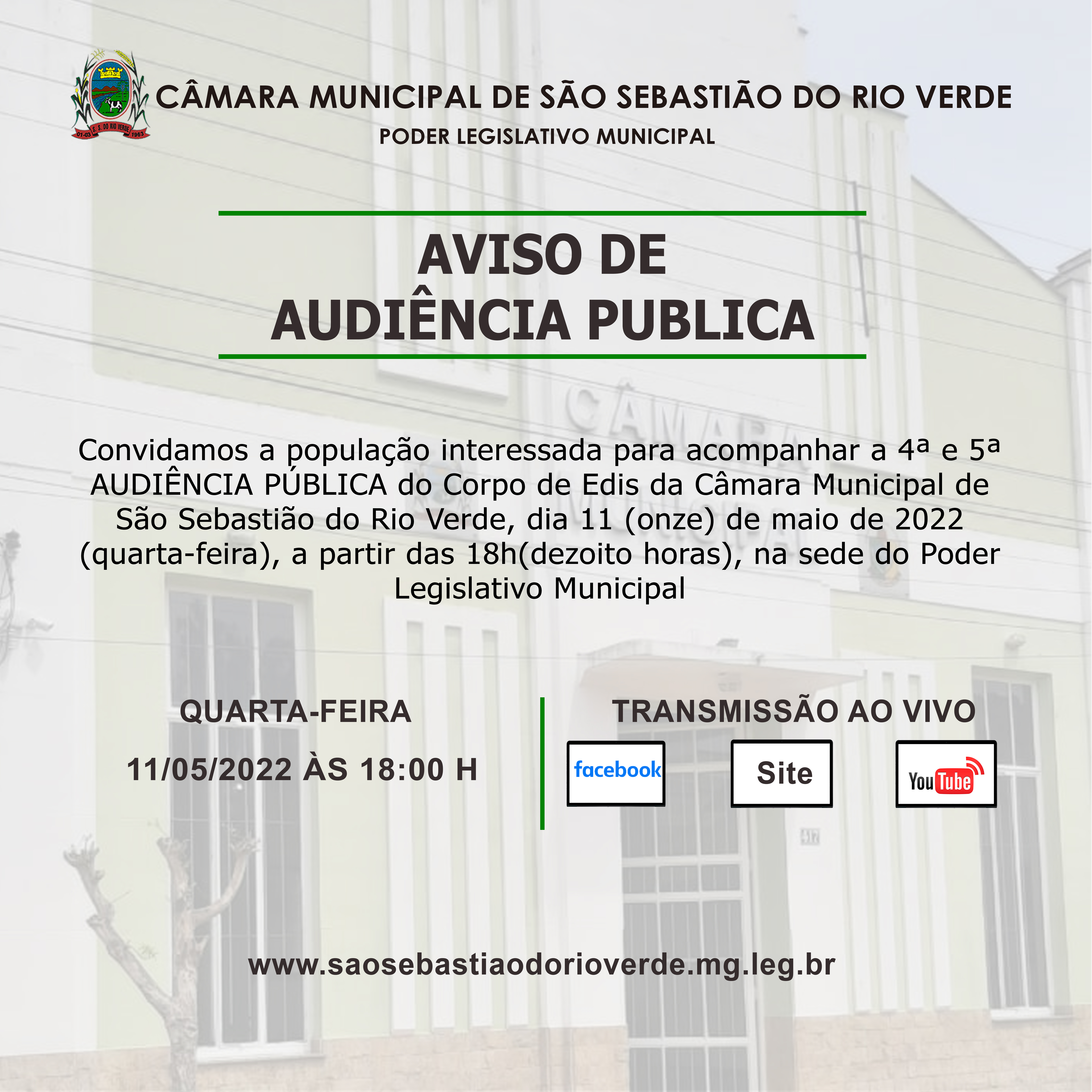 AVISO DE AUDIÊNCIA PÚBLICA