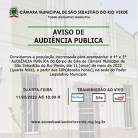 AVISO DE AUDIÊNCIA PÚBLICA