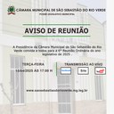 Aviso de Reunião