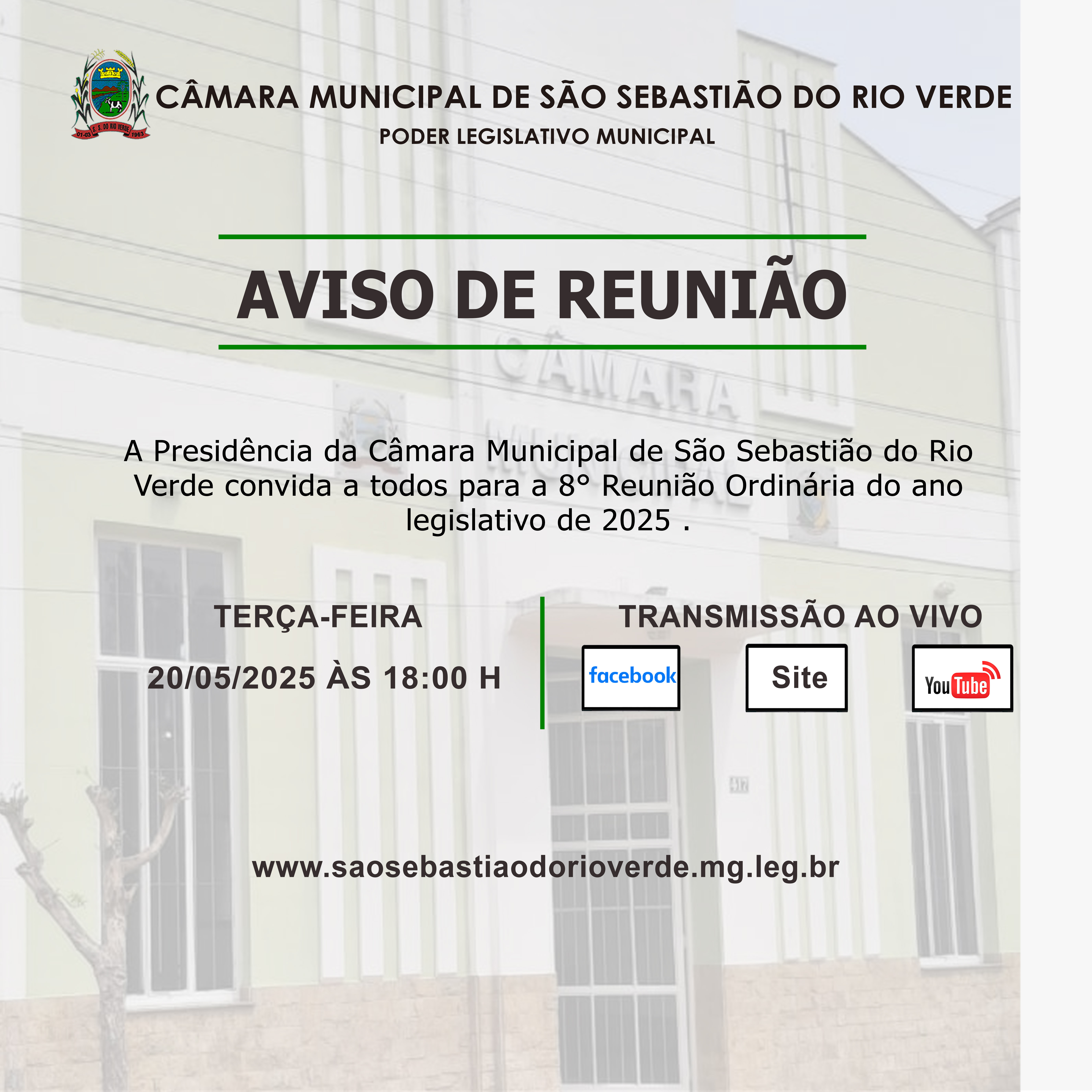 Aviso de Reunião
