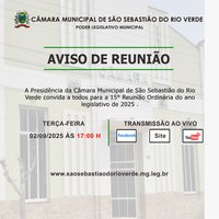 Aviso de Reunião