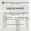 Aviso de Reunião