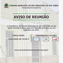 Aviso de Reunião