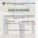 Aviso de Reunião