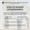 AVISO DE REUNIÃO